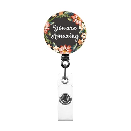 Blumendruckabzeichenhalter Einverrückter Abzeichenhalter Rotieren ABS Mit Metallclip Für Krankenschwester Doctor Student Abs Worker Clip Blumendruckabzeichenhalter Einverrückter Abzeichenhalter Rotieren ABS Mit Metallclip Für Krankenschwester Doctor Student Abs Worker Clip von FIRSTXIU