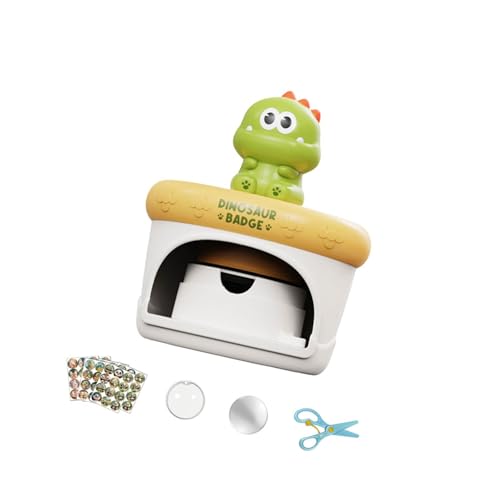 Cartoon Pin Maker Craft Set Badge Press Machine Kits Für Kinder Mit Wiederverwendbarer Vorlage Kinder Basteln Projektversorgung Handwerkskits Spielzeug Spielzeug von FIRSTXIU