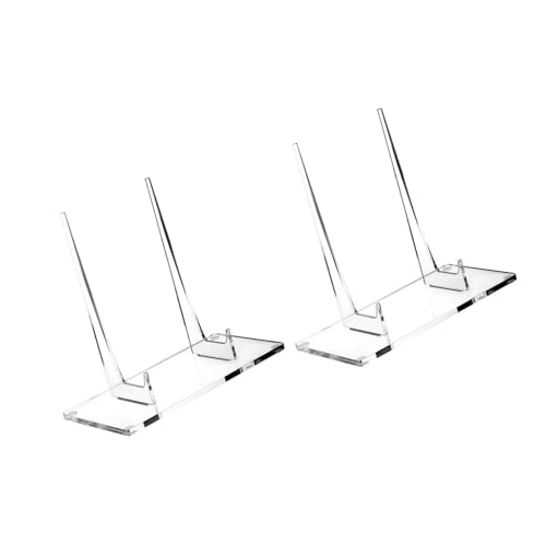 Clear Display Ständer Klare Bücher Stand Dekorative Acryl Display Staffelei Multifunktionhalter Trailselstel von FIRSTXIU