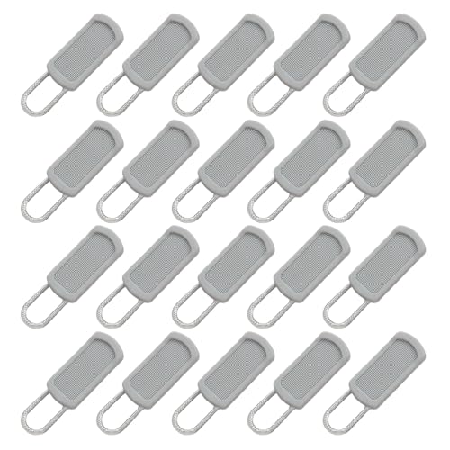 FIRSTXIU 20pcs Reißverschlüsse Ziehen Abnehmbare Reißverschlüsse Zieh Ersatz Für Grippers Besserungsfixer Für Koffergepäckkleidung Abnehmbarer von FIRSTXIU