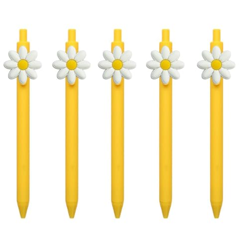 FIRSTXIU 5pcs Retractable Kugelschreiber Bequemer Grip Schwarze Tinten Schnell Trockenes Schreibstift Zum Schreiben Von Journaling Note Take Tool FIRSTXIU 5pcs Retractable Kugelschreiber Bequemer Grip Schwarze Tinten Schnell Trockenes Schreibstift Zum Schreiben Von Journaling Note Take Tool von FIRSTXIU