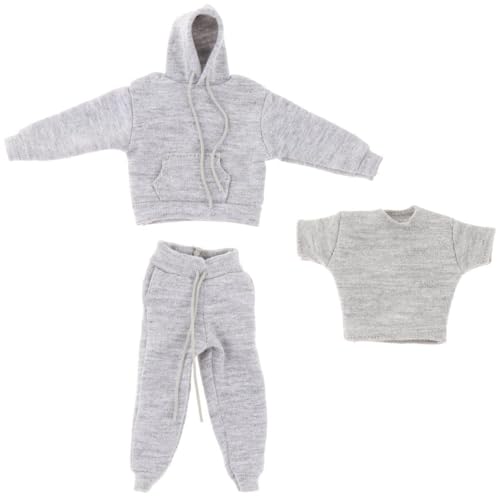FIRSTXIU Detailliertes 3 Pieces Outfit Für 1/12 Actionfigur Soldat Mit Kapuzenhose Und T Shirts Für Figurenpuppen Display Dressing Puppen Kleidung Soldat FIRSTXIU Detailliertes 3 Pieces Outfit Für 1/12 Actionfigur Soldat Mit Kapuzenhose Und T Shirts Für Figurenpuppen Display Dressing Puppen Kleidung Soldat von FIRSTXIU