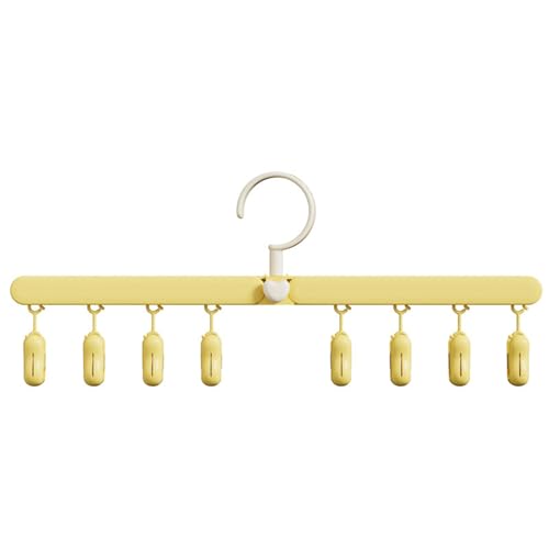 FIRSTXIU Raumeeffiziente Sockentrockner Faltbare Kleidung Kleiderbügel Raum Sparende Unterwäsche Bedeckung Haushaltswäsche Helfer Nicht Slip Sock Clips von FIRSTXIU