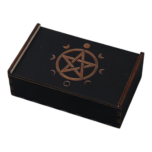 FIRSTXIU Tarot Deck Case Game Card Organisatoren Aufbewahrungsbox Tarot Deckhalter Container Kartonhalter Holz Tarots Holzschmuck FIRSTXIU Tarot Deck Case Game Card Organisatoren Aufbewahrungsbox Tarot Deckhalter Container Kartonhalter Holz Tarots Holzschmuck von FIRSTXIU