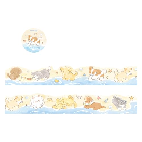 FIRSTXIU Tiermotivkapit Mit Scrapbooking Hintergrundband Ästhetische Maskierung Für Journaling Fotoalbum Planer Pet Corner Wall Decoration Wickeln von FIRSTXIU
