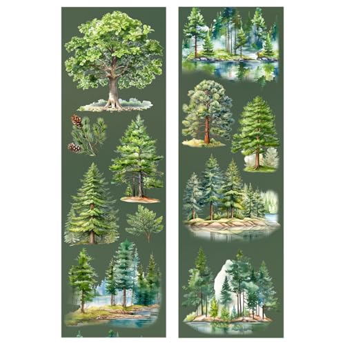 FIRSTXIU Waldband Schönheit Klebeband Oder Ästhetische Dekorative Handberücksichtigung Für Journaling Scrapbooking Forests Maskieren Haustier Schönheit Dekorative Handkonto von FIRSTXIU