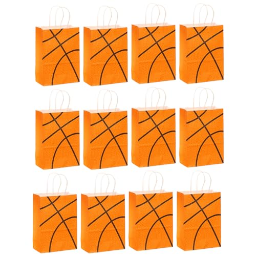 Fußball Goodie Bags Pack Von 12 Themenpartypapier Für Kinder Geburtstage Versammlungen Süßigkeitenbeutel Papiertüten von FIRSTXIU