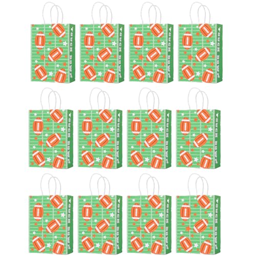 Fußball Goodie Bags Pack Von 12 Themenpartypapier Für Kinder Geburtstage Versammlungen Süßigkeitenbeutel Papiertüten Fußball Goodie Bags Pack Von 12 Themenpartypapier Für Kinder Geburtstage Versammlungen Süßigkeitenbeutel Papiertüten von FIRSTXIU