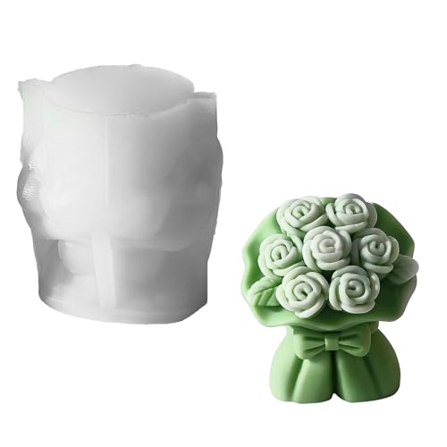 Handgefertigte Rosenstrauß Kerzenform Für Die Heimdekoration Aromatherapys Kerzenform Geschenke Für Handgefertigte Enthusiasten Wiederverwendbares Silikonform Handgefertigte Rosenstrauß Kerzenform Für Die Heimdekoration Aromatherapys Kerzenform Geschenke Für Handgefertigte Enthusiasten Wiederverwendbares Silikonform von FIRSTXIU