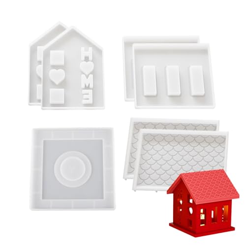 Haushaus Kerzenhalter Schimmel Kerzen Sie Silikon Teelichthalter Harz Epoxidform DIYS Kerzenhandwerk Kunsthandwerk Formen Harzform Haushaus Kerzenhalter Schimmel Kerzen Sie Silikon Teelichthalter Harz Epoxidform DIYS Kerzenhandwerk Kunsthandwerk Formen Harzform von FIRSTXIU