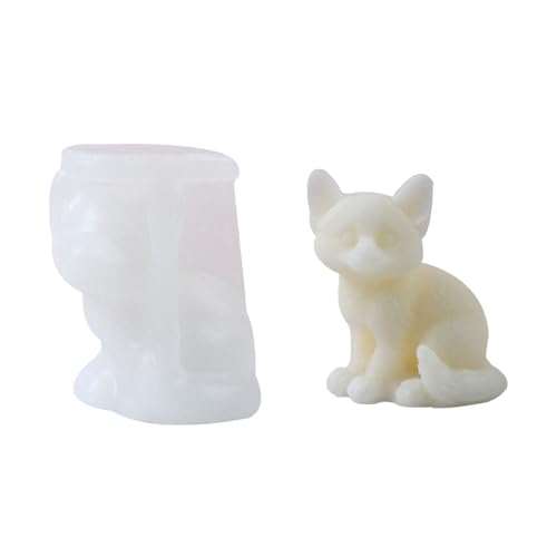 Hund Geformte Silikonformen Für Epoxidharz Zigeunerdekorationen Dog Tierkerzenformen Für Kerzenseife Gips Ornamente von FIRSTXIU