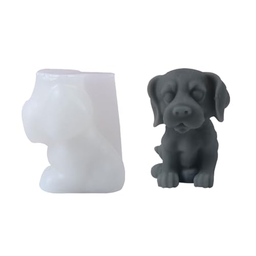 Hund Geformte Silikonformen Für Epoxidharz Zigeunerdekorationen Dog Tierkerzenformen Für Kerzenseife Gips Ornamente von FIRSTXIU