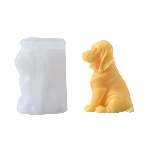 Hund Geformte Silikonformen Für Epoxidharz Zigeunerdekorationen Dog Tierkerzenformen Für Kerzenseife Gips Ornamente von FIRSTXIU