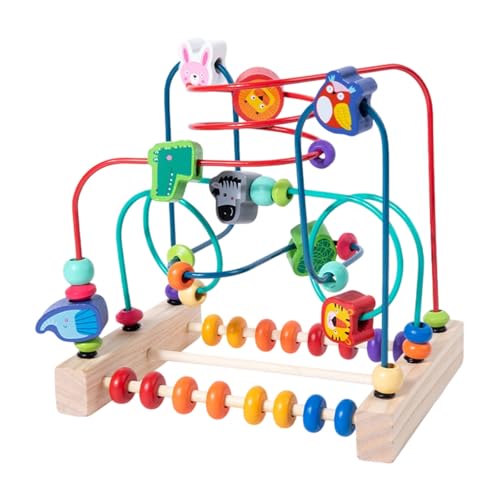 Interaktive Farbrollen Untersetzer Spielzeug Mit Holzperlen Für Kognitive Entwicklung Und Erforschung Der Feinmotorik Von Kindern Interaktive Farbrollen Untersetzer Spielzeug Mit Holzperlen Für Kognitive Entwicklung Und Erforschung Der Feinmotorik Von Kindern von FIRSTXIU