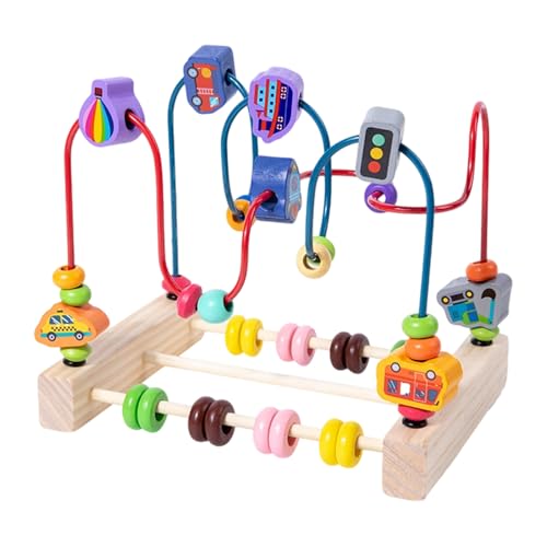 Interaktive Farbrollen Untersetzer Spielzeug Mit Holzperlen Für Kognitive Entwicklung Und Erforschung Der Feinmotorik Von Kindern Interaktive Farbrollen Untersetzer Spielzeug Mit Holzperlen Für Kognitive Entwicklung Und Erforschung Der Feinmotorik Von Kindern von FIRSTXIU