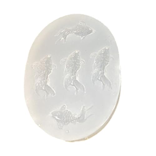 Klar Silikon Fischform Harz Fisch Anhänger Für Handgefertigte Schlüsselanschlüsse Ornament Kunsthandwerk Detailliertes Design Hoher Transparenzharzkunst von FIRSTXIU