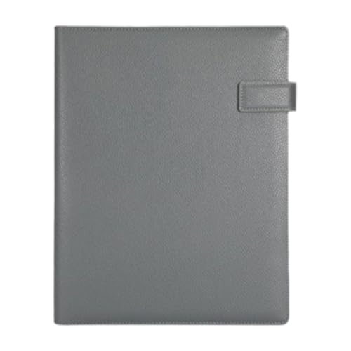 Konferenzordner Closure Leder Dokument Organizer Mit Schreibbrettkartenpocket Elastic Pen Slot 250x320mm Leder Multifunktionaler Ordner von FIRSTXIU