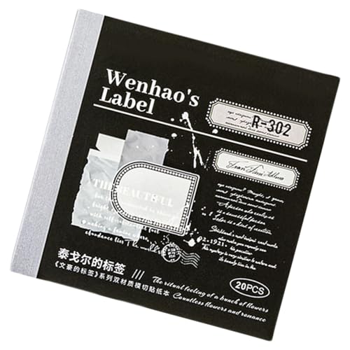 Literaturaufkleber Wasserfestes Haustieraufkleber Scrapbooking Dekorationspapier Für Journals Telefon Hülle Wasserflasche Laptop Notebook von FIRSTXIU