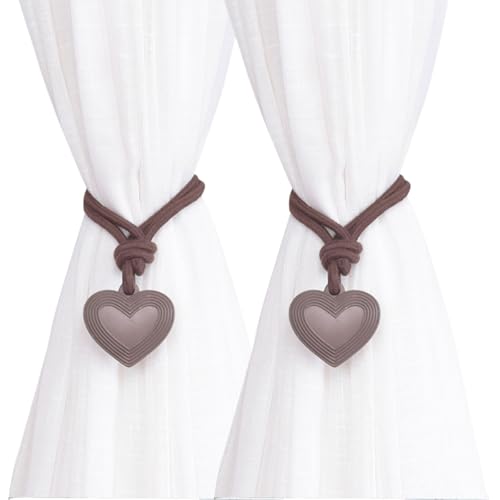 Mehrzweckfloßen Seilvorhangbindemittel Holdbacks Mit Herzcharm 2 Pack Drapery Tiebacks Krawatten Für Bauernhäuser Decors Weave Seilvorhang Holdbacks Mehrzweckfloßen Seilvorhangbindemittel Holdbacks Mit Herzcharm 2 Pack Drapery Tiebacks Krawatten Für Bauernhäuser Decors Weave Seilvorhang Holdbacks von FIRSTXIU