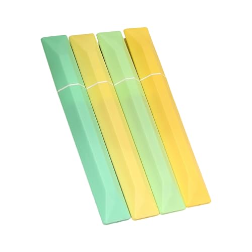 Packung Mit 4 Highlighter Marker 4 Farbfarb Weichmeißel Highlighter Pen Für Notebook Journal Planer Kalenderkarte Making Professionelles Highlighters von FIRSTXIU