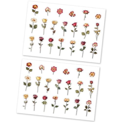 Pflanzenblatt Blumen Dekorative Aufkleber Scrapbooking Aufkleber Für Planer Journals Laptops Phone Hülle Wasserflaschen Kunsthandwerk Handwerk Lieferungen Pflanzenblatt Blumen Dekorative Aufkleber Scrapbooking Aufkleber Für Planer Journals Laptops Phone Hülle Wasserflaschen Kunsthandwerk Handwerk Lieferungen von FIRSTXIU