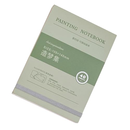Praktisches Skizzenbuch Dickes Papier Reißbare Zeichnung Notebook Kleines Zeichenbuch Aquarell Notebooks Kunstversorgungen Notebook Aquarell Tränenstudent Für Künstler Student Student von FIRSTXIU