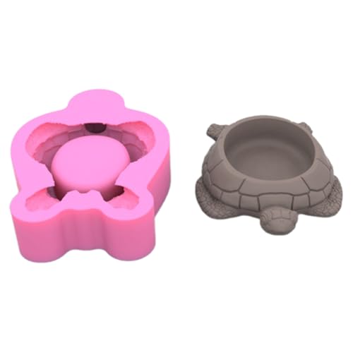 Schildkröte Silikonkerzenhalter Formen Für Epoxidharz Home Dekoration Lehm Sukkulenten Pflanzer Silikonformen Für Handwerk von FIRSTXIU