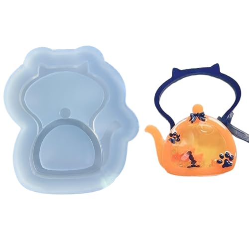Silikongussschimmel Formen Kesselform Flüssiger Sand Ornamente Schimmel Schmuck Herstellung Werkzeugversorgungen Gebäck von FIRSTXIU