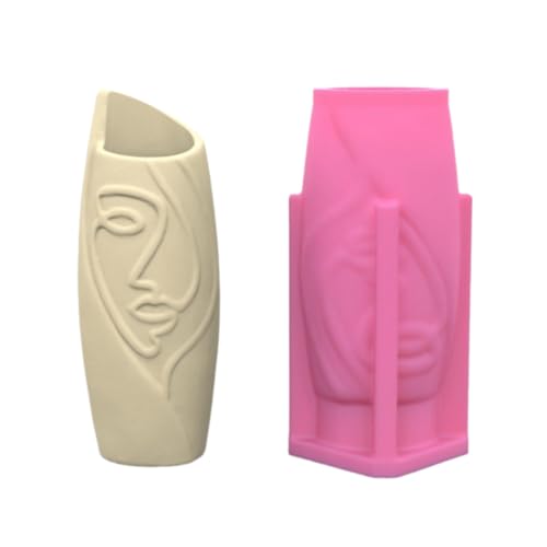 Zarte Halbe Gesichtsvase Silikonform Künstlerische Handgefertigte Saftige Töpfe Und Pflanzerformen Die Für Einzigartig Gestaltete Sukkulent Wirksam Sind Zarte Halbe Gesichtsvase Silikonform Künstlerische Handgefertigte Saftige Töpfe Und Pflanzerformen Die Für Einzigartig Gestaltete Sukkulent Wirksam Sind von FIRSTXIU