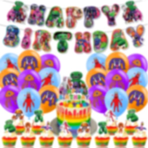 Geburtstag Deko, Garden of Ban Luftballons Geburtstag, Cupcake Topper Für Kinder Party Dekoration von FISAPBXC