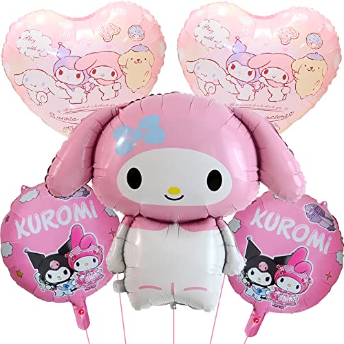 Mellody Luftballons Dekoration, 5 Stück Mellody Aluminium Folienballon Kinder Cartoon Geburtstag Party Folien Ballon Luftballons Dekoration Set Thema Party Zubehör Ballon Kinder für Baby Dusche Dekor Mellody Luftballons Dekoration, 5 Stück Mellody Aluminium Folienballon Kinder Cartoon Geburtstag Party Folien Ballon Luftballons Dekoration Set Thema Party Zubehör Ballon Kinder für Baby Dusche Dekor von FISAPBXC