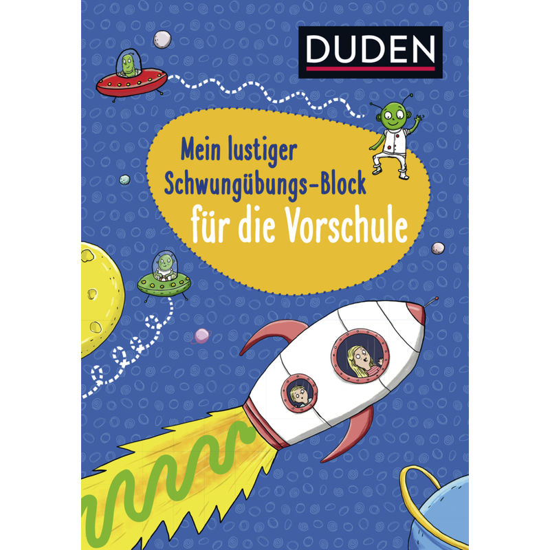 Duden: Mein Lustiger Schwungübungs-Block Für Die Vorschule - Christina Braun, Kartoniert (TB) von FISCHER Duden