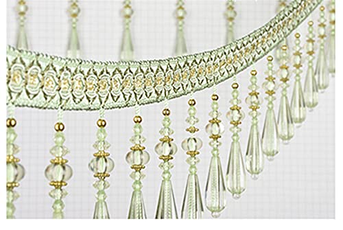Borte mit Perlenfransen, Besatz aus Kristallquasten, Jacquardband for Nähen for Vorhänge, Tischdecken, Hochzeiten, dekoriert, 1 Yard Borte mit Perlenfransen, Besatz aus Kristallquasten, Jacquardband for Nähen for Vorhänge, Tischdecken, Hochzeiten, dekoriert, 1 Yard von FITIOS