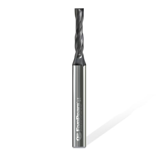 FivePears Up Cut Spiralfräser für CNC mit extremer Lebensdauer beschichtet, 3/16 Zoll Schnittdurchmesser, 1,9 cm Schnittlänge, 1/4 Zoll Schaft, Hartmetall-Schaftfräser für Holzschnitzerei, Gravieren FivePears Up Cut Spiralfräser für CNC mit extremer Lebensdauer beschichtet, 3/16 Zoll Schnittdurchmesser, 1,9 cm Schnittlänge, 1/4 Zoll Schaft, Hartmetall-Schaftfräser für Holzschnitzerei, Gravieren von FIVEPEARS