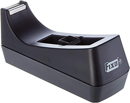 Fixo 87703010 – Handabroller für Klebebänder, 33 m, schwarz von Fixo
