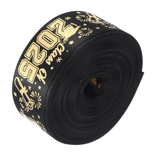 FIXOSHEE 1 Roll -abschlussbänder Abschlussgedruckte Bänder Glückwunschklasse Von 2025 Bänder Wickeln Bastelbänder Für Abschlussthema Party Dekoration Handwerk 10 Yard FIXOSHEE 1 Roll -abschlussbänder Abschlussgedruckte Bänder Glückwunschklasse Von 2025 Bänder Wickeln Bastelbänder Für Abschlussthema Party Dekoration Handwerk 10 Yard von FIXOSHEE