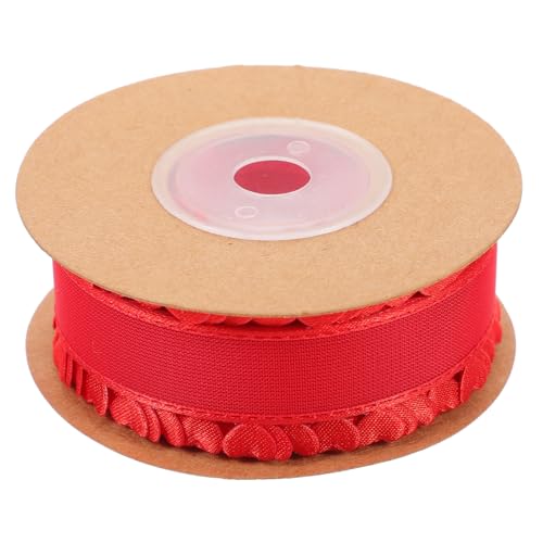 FIXOSHEE 1 Rolle Herzband Satin Yards für DIY Bastelarbeiten Hochzeitsdekoration Vielseitiges Geschenkband für Projekte und Dekorationen FIXOSHEE 1 Rolle Herzband Satin Yards für DIY Bastelarbeiten Hochzeitsdekoration Vielseitiges Geschenkband für Projekte und Dekorationen von FIXOSHEE