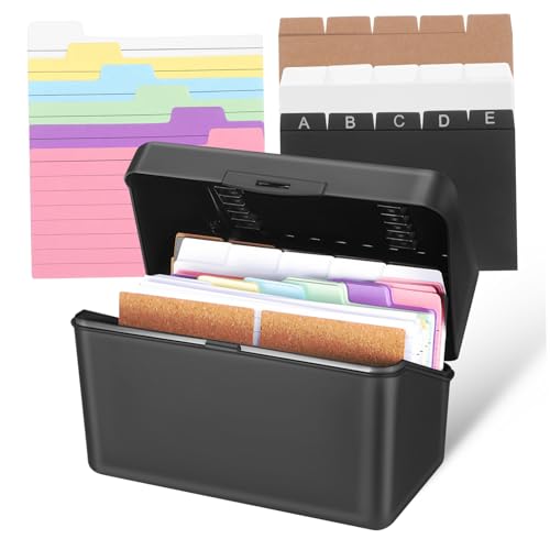 FIXOSHEE 1 Satz Desktop-Aufbewahrungsbox Flash-Karten-Organizer Karteikarten-Hinweis Karteikartenordner linierte Karteikarten Wortnotizkarten Notizkarten mit Ringen Speicherkarten Papier FIXOSHEE 1 Satz Desktop-Aufbewahrungsbox Flash-Karten-Organizer Karteikarten-Hinweis Karteikartenordner linierte Karteikarten Wortnotizkarten Notizkarten mit Ringen Speicherkarten Papier von FIXOSHEE