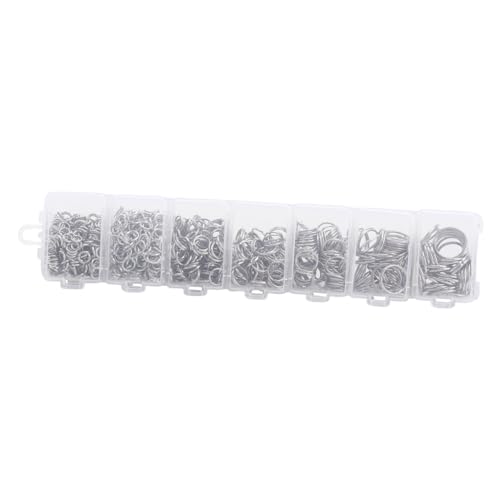 FIXOSHEE 1 Schachtel Handgemachte Schmuckverbinder Biegeringe Set mit Schlüsselring in Box Verschiedene für DIY Armbänder Halsketten Langlebiges Material Praktische Aufbewahrung für FIXOSHEE 1 Schachtel Handgemachte Schmuckverbinder Biegeringe Set mit Schlüsselring in Box Verschiedene für DIY Armbänder Halsketten Langlebiges Material Praktische Aufbewahrung für von FIXOSHEE