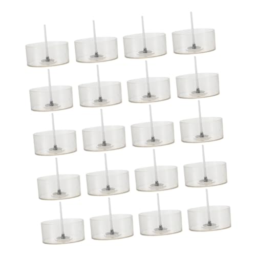 FIXOSHEE 1 Set Diy-kerzenherstellungsset, Transparente Runde Kerzenhalterformen Und Langlebige Dochte Für Heimdekoration Und Familienaktivitäten von FIXOSHEE