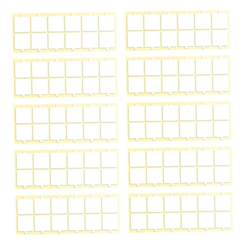 FIXOSHEE 10 Blatt doppelseitiges Klebeband Doppelseitiger Klebstoff Selbstklebender Klebeband mit Schallschutz doppelseitige Aufkleber Schallschutzband Doppelklebeband Acryl Transparent von FIXOSHEE