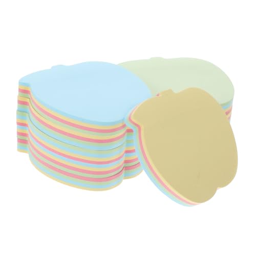 FIXOSHEE 10 Packungen Apfelförmige Selbstklebende Memo Pads Bunte Cartoon Notizzettel Für Büro Schule Und Zuhause Reusable Schreibblöcke Für Schnelle Notizen Und Erinnerungen FIXOSHEE 10 Packungen Apfelförmige Selbstklebende Memo Pads Bunte Cartoon Notizzettel Für Büro Schule Und Zuhause Reusable Schreibblöcke Für Schnelle Notizen Und Erinnerungen von FIXOSHEE