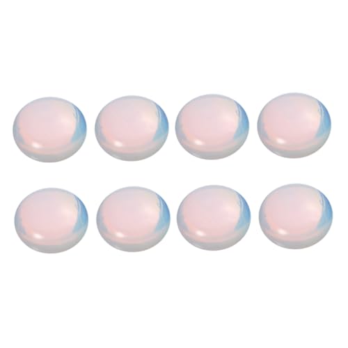 FIXOSHEE 10 Stück Opalstein Schmuckanhänger DIY Bastelset Flach zum Aufkleben Langlebig Stilvoll für Damen Mädchen Charm Anhänger Zubehör von FIXOSHEE