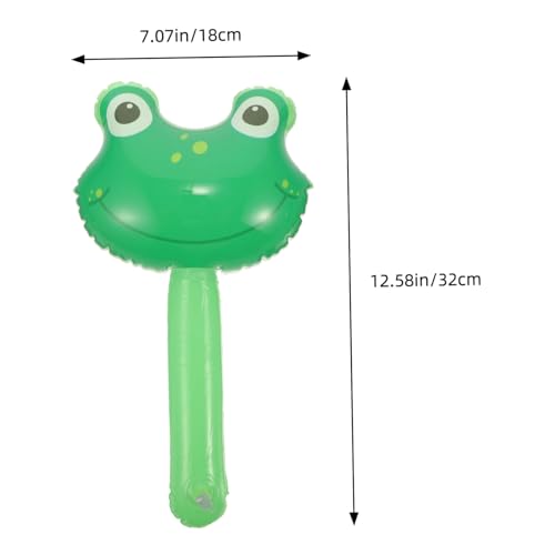 FIXOSHEE 10 Stück Teiliges Aufblasbares Hammer mit Fröschen PVC Material Sicher und Leicht mit Glocke für Pool und Strandpartys Luau Events Reißfest und FIXOSHEE 10 Stück Teiliges Aufblasbares Hammer mit Fröschen PVC Material Sicher und Leicht mit Glocke für Pool und Strandpartys Luau Events Reißfest und von FIXOSHEE