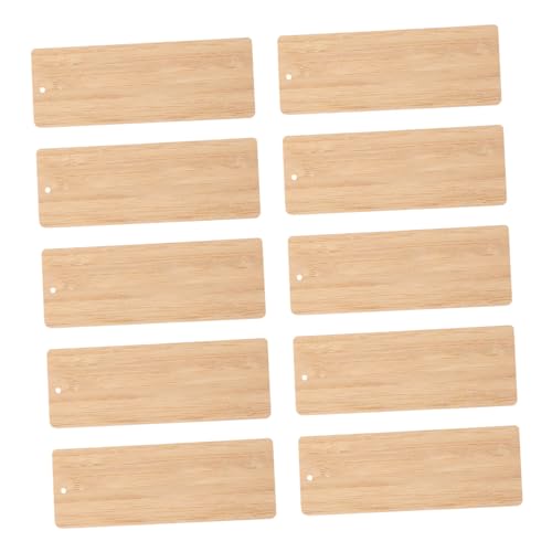 FIXOSHEE 10 Stück Teiliges Bambus Lesezeichen Blanko zum Beschriften Gravieren DIY Basteln Naturbelassen Individuell Gestaltbar als für Schule Hochzeit Dekoration FIXOSHEE 10 Stück Teiliges Bambus Lesezeichen Blanko zum Beschriften Gravieren DIY Basteln Naturbelassen Individuell Gestaltbar als für Schule Hochzeit Dekoration von FIXOSHEE