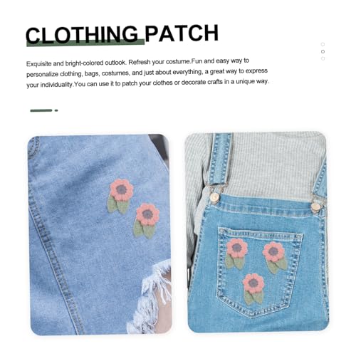 FIXOSHEE 10 Stück Teiliges Bestickte Blumen Aufnäher mit Blättern Stickerei Langlebig und Farbenfroh zum Aufbügeln Kleidung für DIY bekleidung und Textilverzierung FIXOSHEE 10 Stück Teiliges Bestickte Blumen Aufnäher mit Blättern Stickerei Langlebig und Farbenfroh zum Aufbügeln Kleidung für DIY bekleidung und Textilverzierung von FIXOSHEE