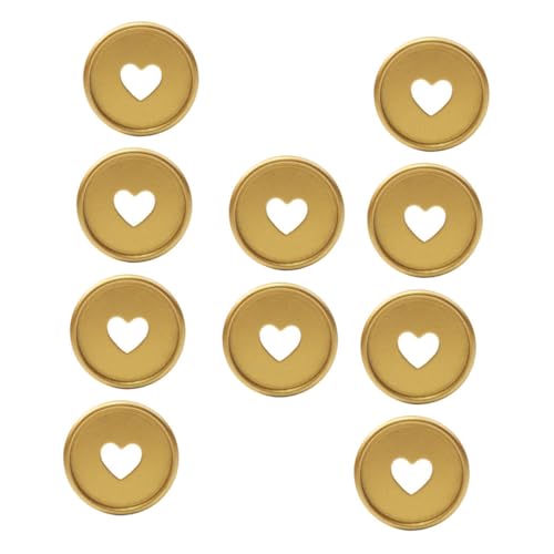 FIXOSHEE 10 Stück Teiliges Binder Discs aus Hochwertigem Runde Designloseblatt bindescheiben für Planer Notizbücher und Schnellhefter Praktisch für Schule Büro und Zuhause Goldfarben FIXOSHEE 10 Stück Teiliges Binder Discs aus Hochwertigem Runde Designloseblatt bindescheiben für Planer Notizbücher und Schnellhefter Praktisch für Schule Büro und Zuhause Goldfarben von FIXOSHEE