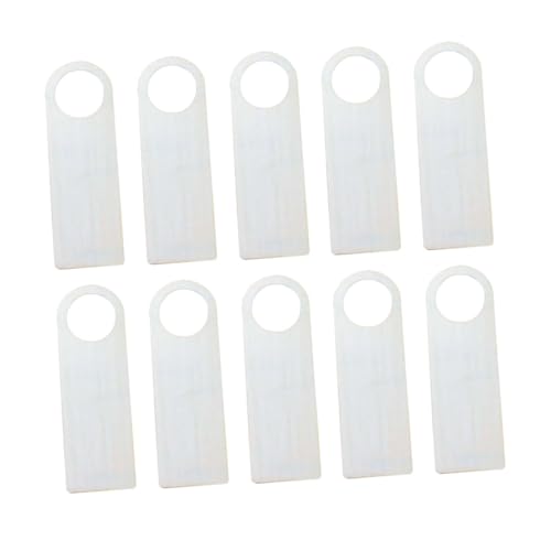 FIXOSHEE 10 Stück Teiliges Blanko holztürschilder zum Basteln Robuste Hängende Holztafeln für Türdeko DIY holzschilder für Innen Außenbereich Kreative Türdekoration für Zuhause Restaurant von FIXOSHEE