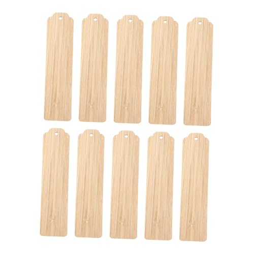FIXOSHEE 10 Stück Teiliges DIY Holz Lesezeichen Basteln Blanke Glatte Oberfläche Runde Ecken zum Bemalen und Beschriften Sichere Holztafeln für Party und Klassenraumdeko FIXOSHEE 10 Stück Teiliges DIY Holz Lesezeichen Basteln Blanke Glatte Oberfläche Runde Ecken zum Bemalen und Beschriften Sichere Holztafeln für Party und Klassenraumdeko von FIXOSHEE
