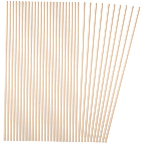 FIXOSHEE 10 Stück Teiliges Dreieckiger Holzleisten aus und Paulownia Holz Kantenlänge Fensterrahmen Dekorleisten Glatte Oberfläche Einfache Montage für Innen und Außenbereich DIY von FIXOSHEE